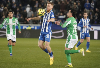 El Alavés recupera el pulso ante un pobre Betis