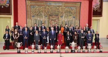 Los Reyes presiden los Premios Nacionales del Deporte